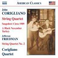 Corigliano / Friedman - Music for String Quartet | Naxos - American Classics 8559180