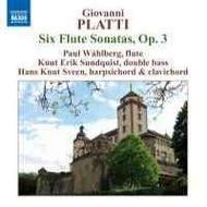 Platti - Six Flute Sonatas Op 3 | Naxos 8570282