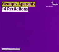 Georges Aperghis - 14 Recitations | Col Legno COL20270