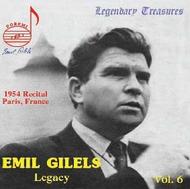 Gilels Legacy vol.6 - 1954 Recital, Paris