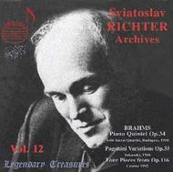Richter Archives vol.12 - Brahms | Doremi DHR7882