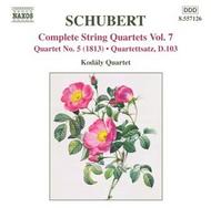 Schubert - Complete String Quartets Volume 7