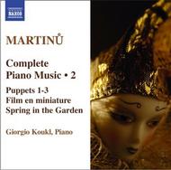 Martinu - Complete Piano Music Volume 2 | Naxos 8557918