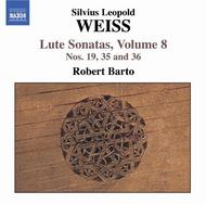 Weiss - Lute Sonatas Volume 8 | Naxos 8570109