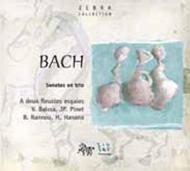 J S Bach - Trio Sonatas  - A deux fleutes egasles | Zig Zag Territoires ZZT2040601
