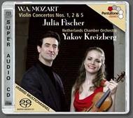 Mozart - Violin Concerto Nos 1, 2 & 5 | Pentatone PTC5186094