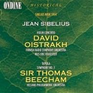Sibelius - Violin Concerto, Symphony no.7 | Ondine ODE8092