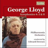 George Lloyd - Symphonies 4, 5 and 8 | Lyrita SRCD2258