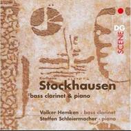 Stockhausen - music for bass clarinet and piano