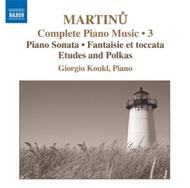Martinu - Complete Piano Music Vol.3