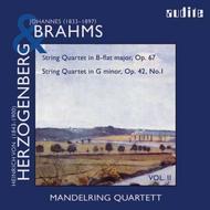 Brahms - String Quartets opp.67 and 42/1 | Audite AUDITE97504