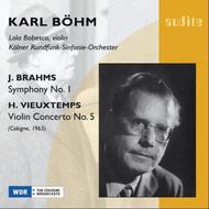 Brahms - Symphony No 1 / Vieuxtemps - Violin Concerto No 5 | Audite AUDITE95592