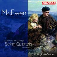 McEwen - String Quartets Vol 3 | Chandos CHAN10182