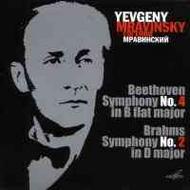 Beethoven - Symphony no.4, Brahms - Symphony no.2 | Melodiya MELCD1000801
