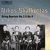 Skalkottas - String Quartets 3 & 4 | BIS BISCD1074