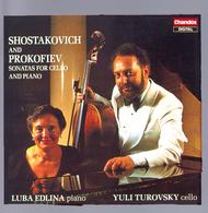 Shostakovich / Prokofiev - Cello Sonatas | Chandos CHAN8340