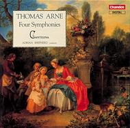 Arne - Symphonies 1-4