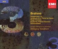 Brahms - Symphonies Nos. 1-4, Overtures | EMI - Triples 5009132
