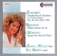 Schubert, Reinecke, Martinu - Works for Flute and Piano