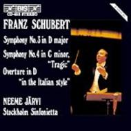 Schubert - Symphonies 3 & 4 | BIS BISCD453