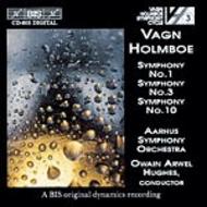 Holmboe - Symphonies 1, 3 & 10