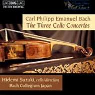 CPE Bach - Cello Concertos | BIS BISCD807
