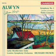 Alwyn - Symphony No.3, Violin Concerto | Chandos CHAN9187