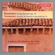 Glazunov - Quintet / Tchaikovsky - Souvenir de Florence | Chandos CHAN9387