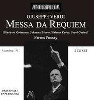 Verdi - Requiem, Quattro Pezzi Sacri