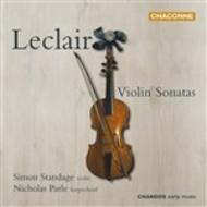 Leclair - Violin Sonatas nos.1, 3, 5 & 8 | Chandos - Chaconne CHAN0726