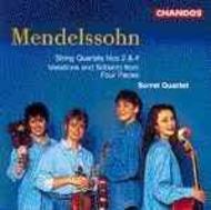 Mendelssohn - String Quartets 2 & 4