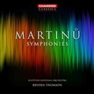 Martinu - Symphonies | Chandos - Classics CHAN103163X