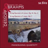 Brahms / Dessoff - String Quartets | Audite AUDITE97505