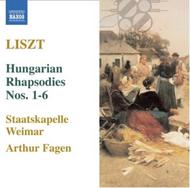 Liszt - Hungarian Rhapsodies 1-6 (S359/R441) | Naxos 8570230