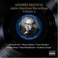Segovia - 1950s American Recordings Vol. 2 | Naxos - Historical 8111090