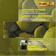Brahms - Violin Concerto / Beethoven - Symphony No 6 | Profil PH08005