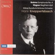 Brahms - Symphony No 4, Siegfried-Idyll | Orfeo - Orfeo d'Or C723071