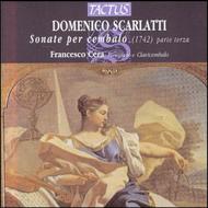 Domenico Scarlatti - Sonate per cembalo (1742) parte terza | Tactus TC681905