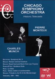 Chicago Symphony Orchestra - Historic Telecasts: Monteux & Munch | VAI DVDVAI4226