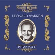 Prima Voce - Leonard Warren | Nimbus - Prima Voce NI7939