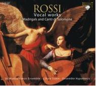 Rossi - Vocal Works: Madrigals and Canti di Salomone | Brilliant Classics 93359
