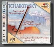 Tchaikovsky - Serenade for Strings, Souvenir de Florence | Pentatone PTC5186009