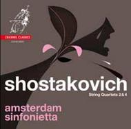 Shostakovich - String Quartets 2 & 4 | Channel Classics CCSSA26007
