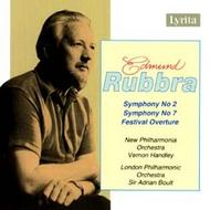 Rubbra - Symphonies 2 & 7 | Lyrita SRCD235