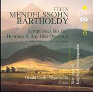 Mendelssohn - Orchestral Works arranged for violin, cello & piano 4 hands
