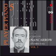 Nancarrow - Studies for Player Piano Volume 3 (Nos 33 - 41c) | MDG (Dabringhaus und Grimm) MDG6451405