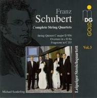Schubert - Complete String Quartets Vol 3 | MDG (Dabringhaus und Grimm) MDG3070603