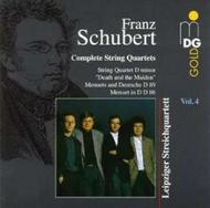 Schubert - Complete String Quartets Vol 4 | MDG (Dabringhaus und Grimm) MDG3070604