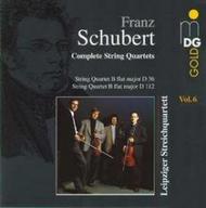 Schubert - Complete String Quartets Vol 6 | MDG (Dabringhaus und Grimm) MDG3070606