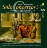 J S Bach - Solo Concertos Vol 3